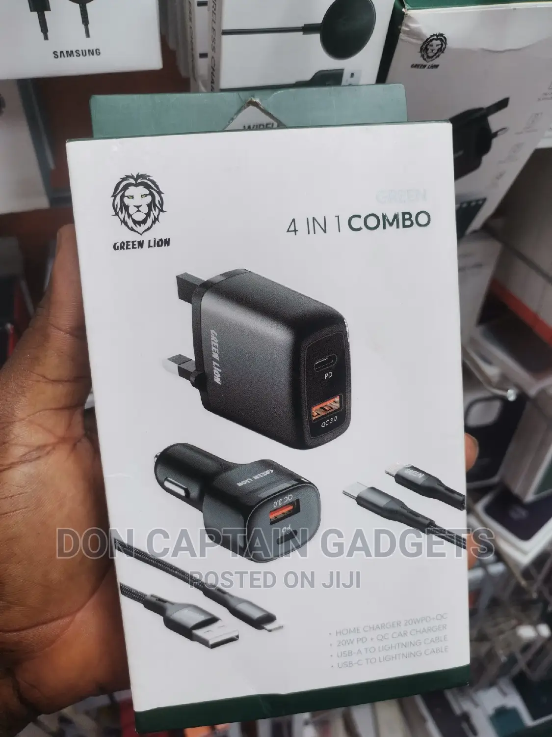 Green Lion 4in1 Combo Charger