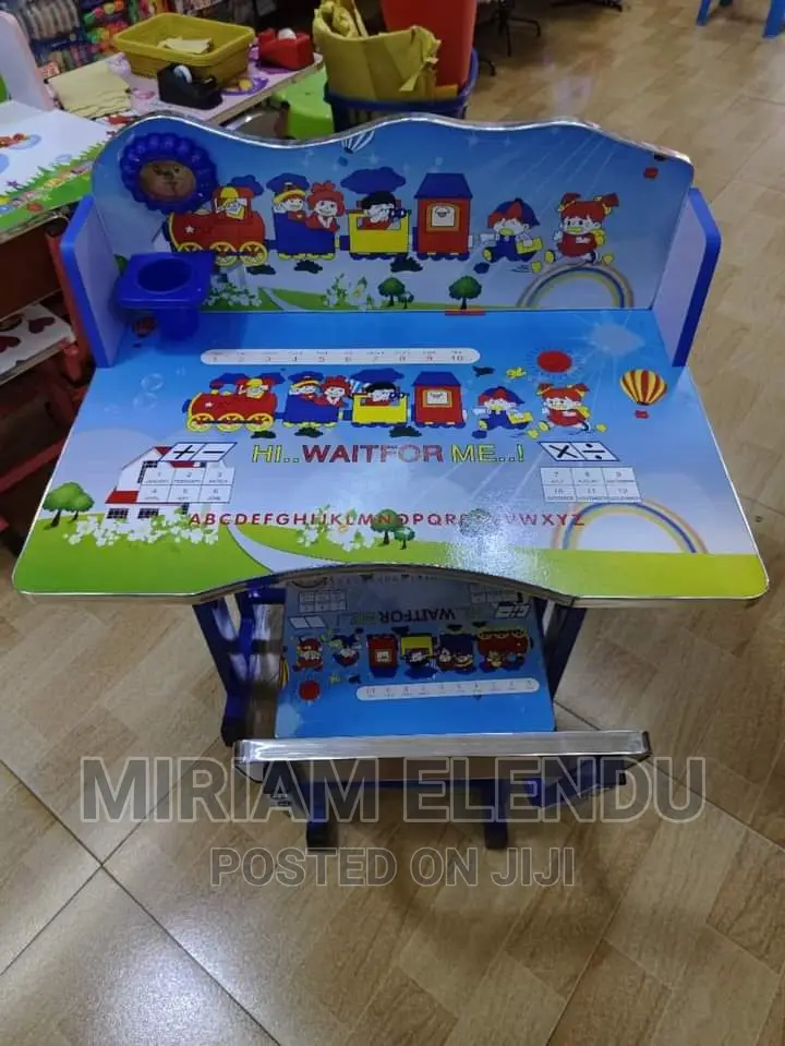 Kids Adjustable Study Table and Chair Set
