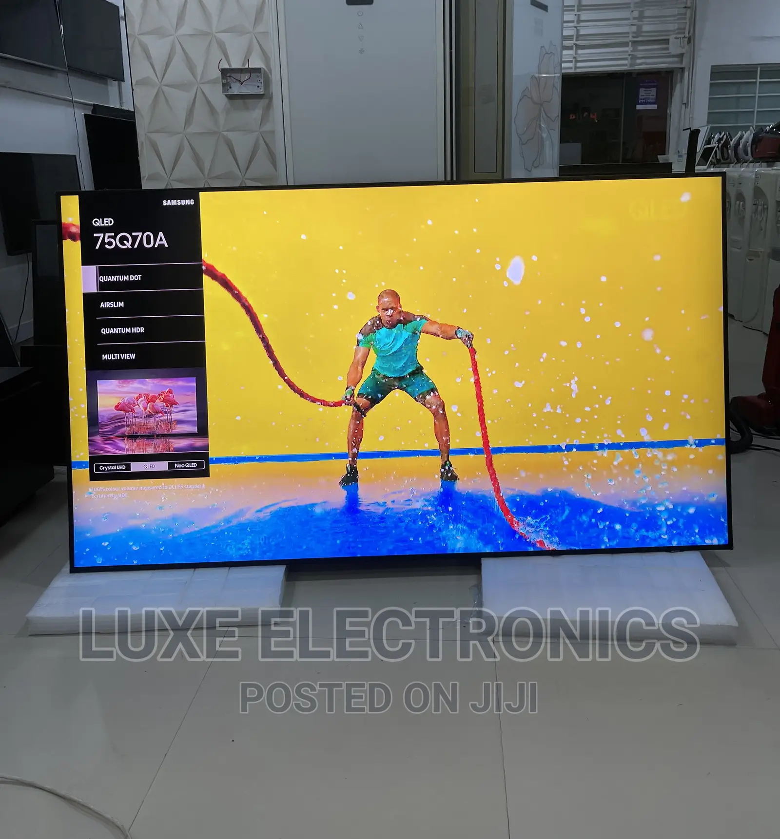 75 Inches Samsung Qled Air Slim 2022/2023 Model