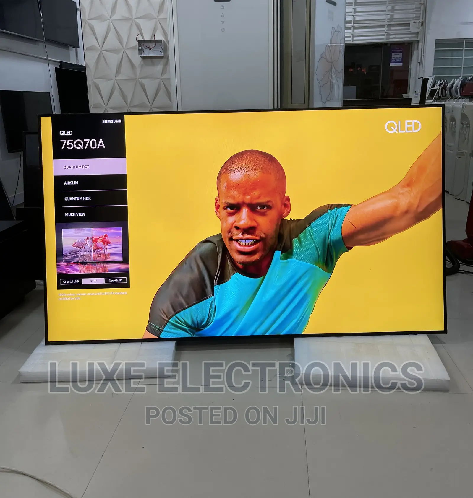 75 Inches Samsung Qled Air Slim 2022/2023 Model
