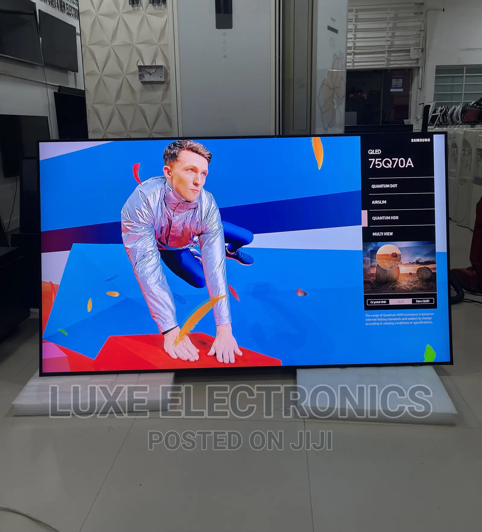 75 Inches Samsung Qled Air Slim 2022/2023 Model