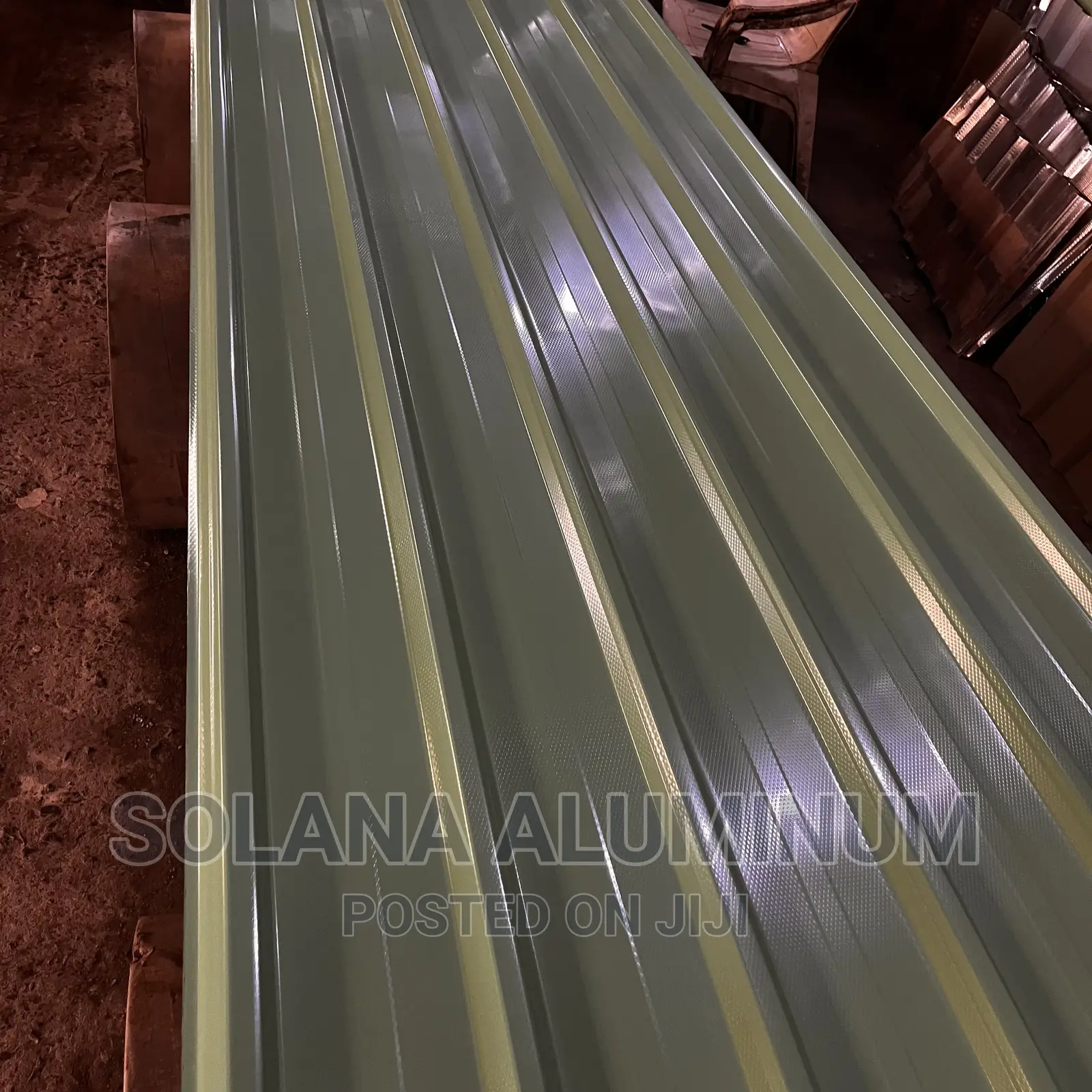 0.50mm A.K.A Complete 55 Red Aluminium Long Span Roofsheet