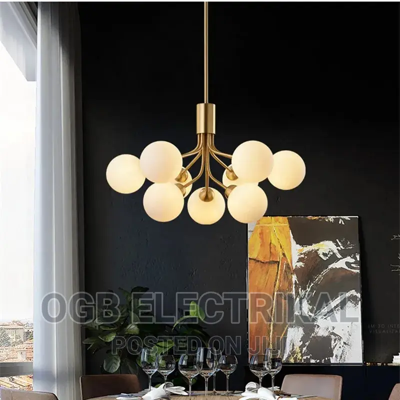 Nordic Glass Ball Chandelier