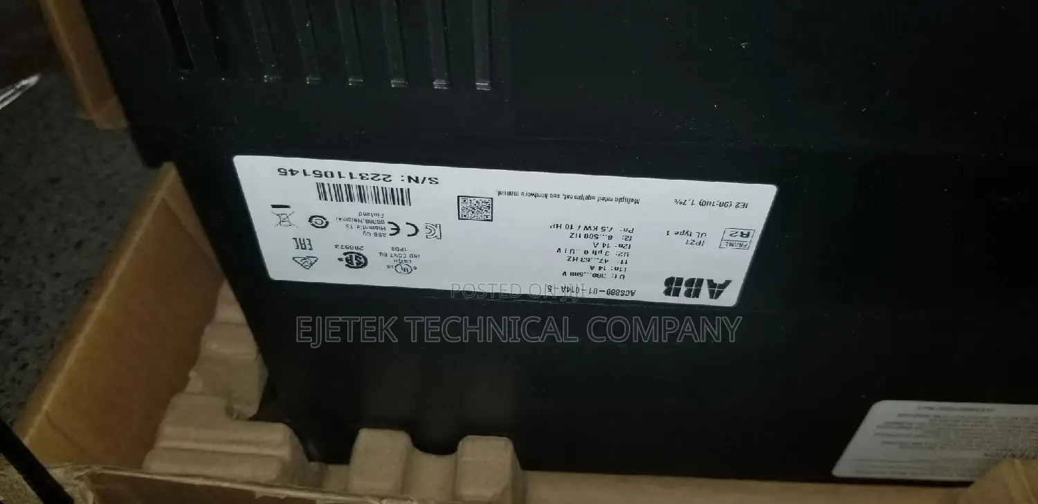 Abb Inverter Drive 7.5kw Speed Control