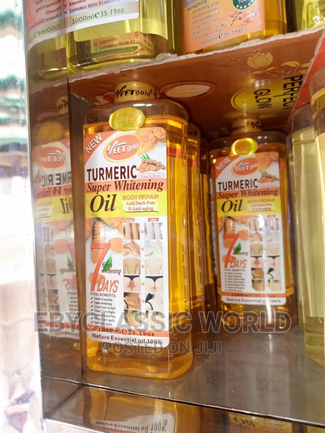 Veetgold Turmeric Super Whitening Oil 1000ml