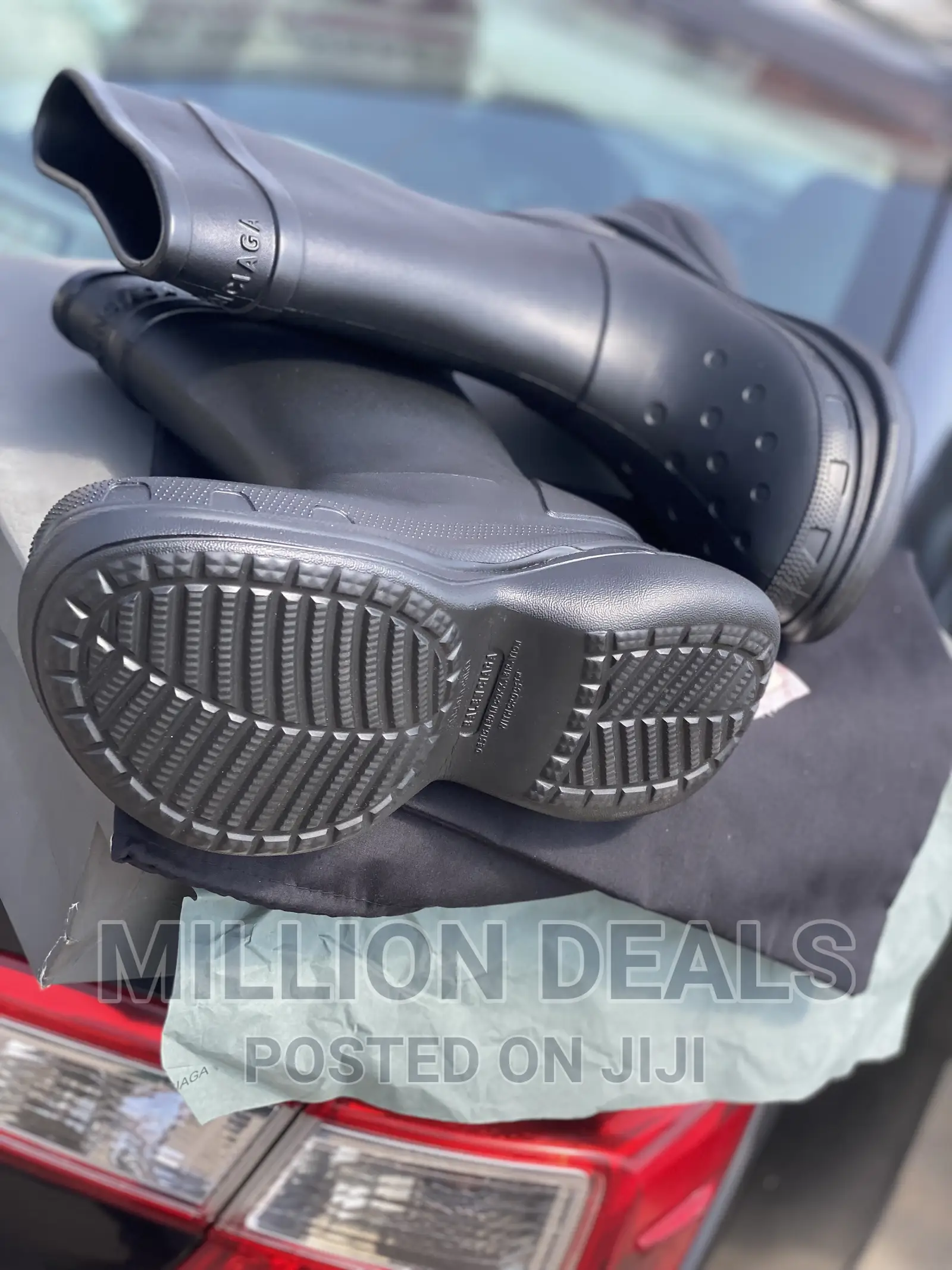 Luxury Unique Balenciaga Boot Black