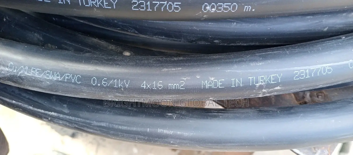 16mm 4core Turkey Armoured Cable