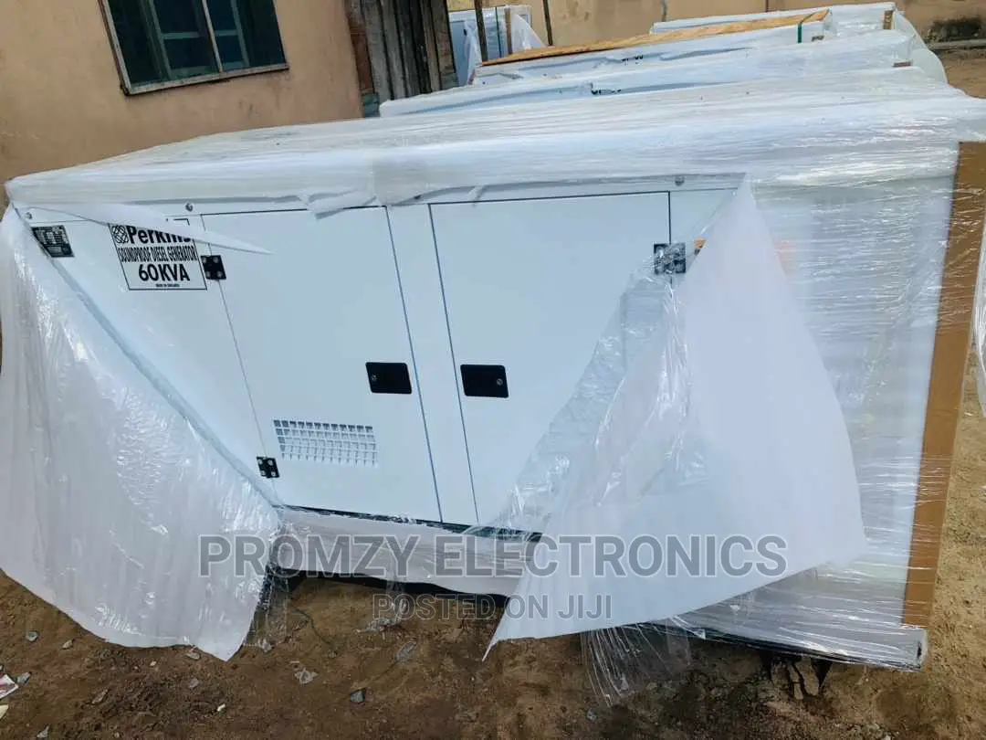 60kva Perkins England Diesel Soundproof Generator 100%