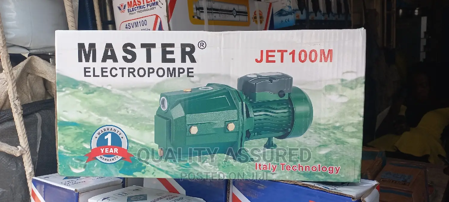 1hp Master Water Pump Italian Technology