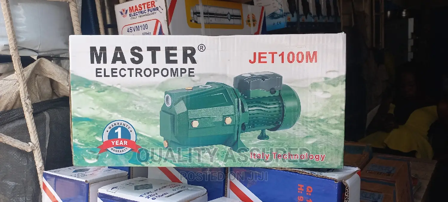 1hp Master Water Pump Italian Technology