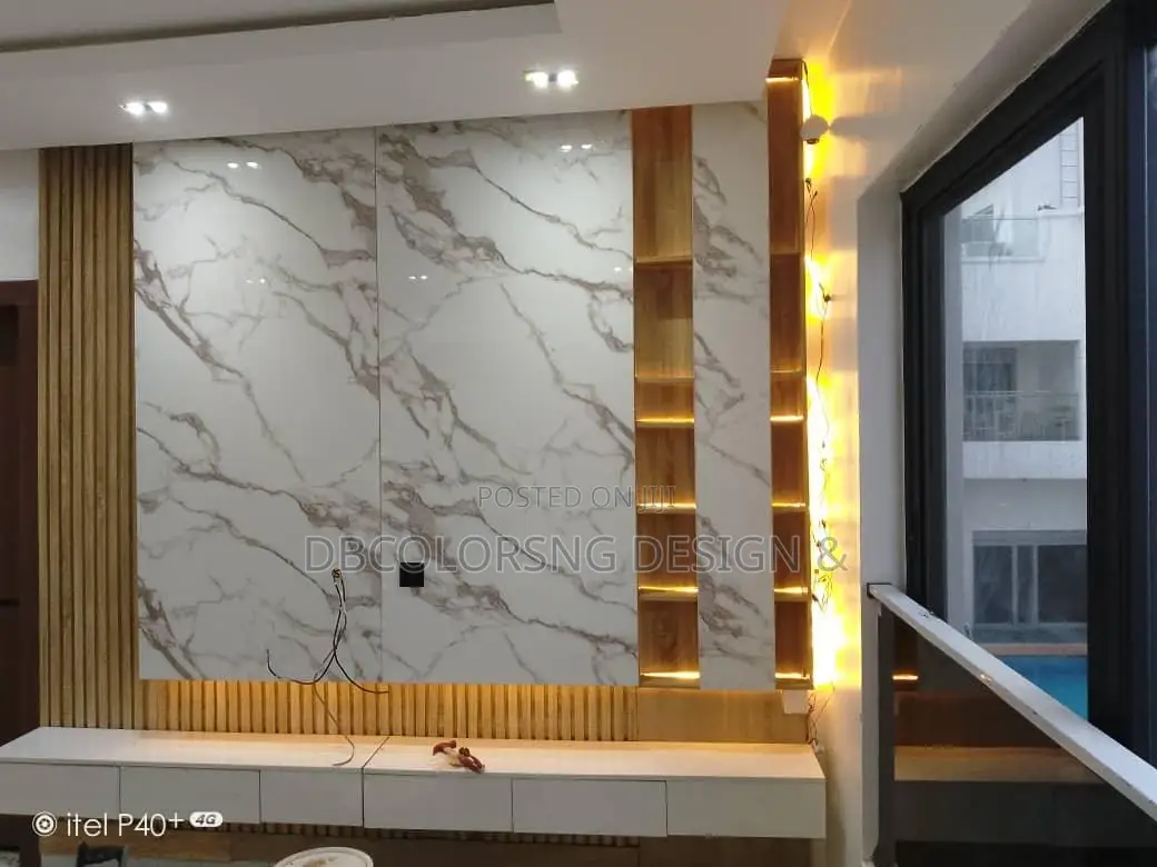 TV Wall Units and Interior Design in Lagos Nigeria