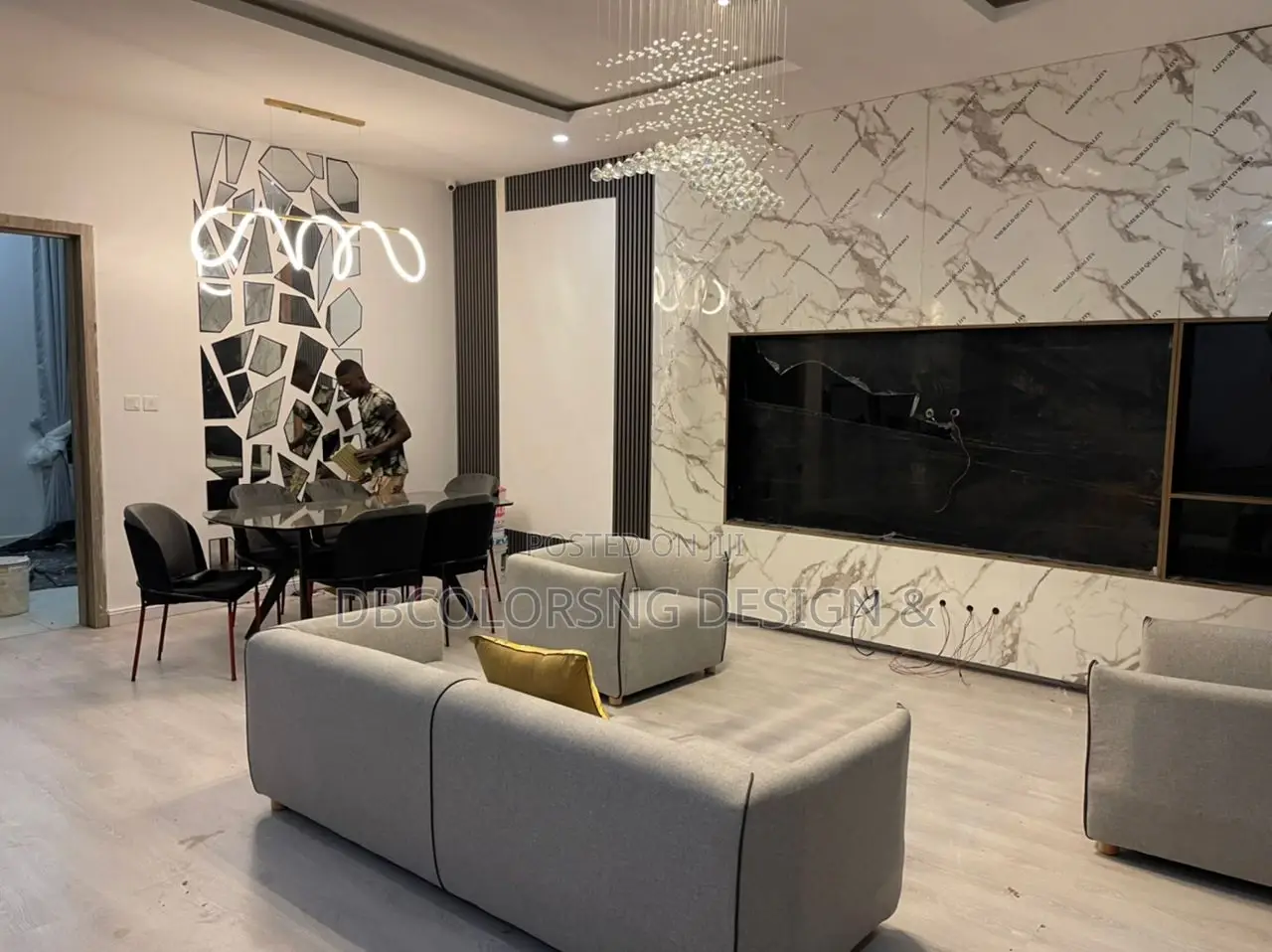 TV Wall Units and Interior Design in Lagos Nigeria