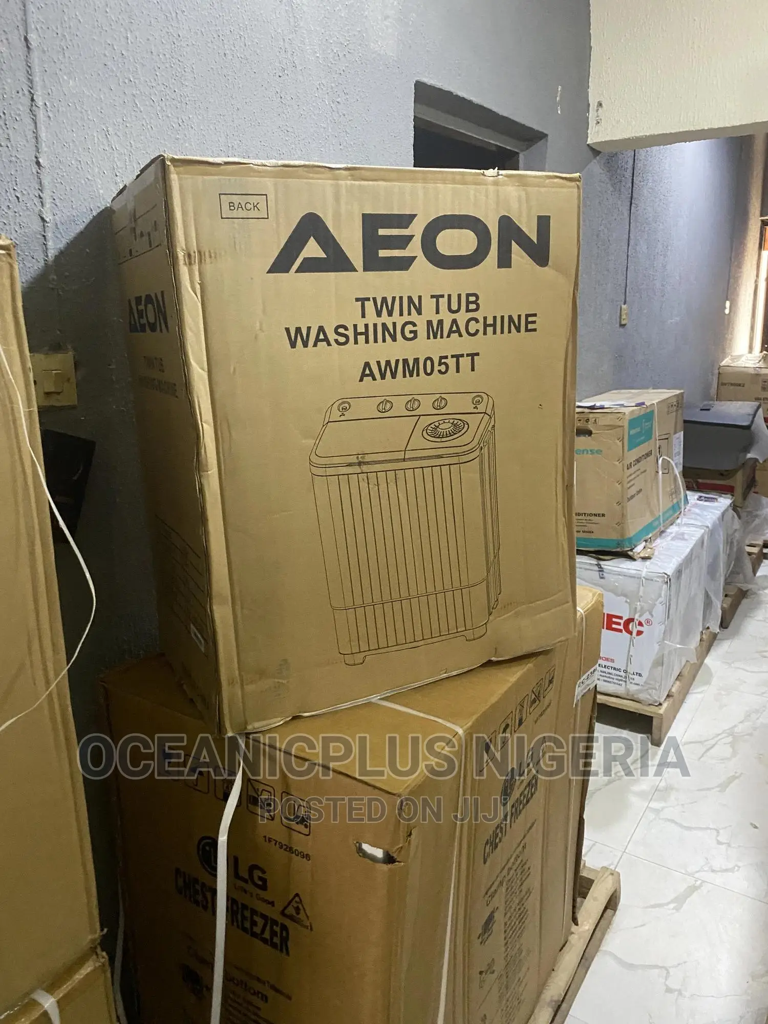 Top Load Aeon 5kg Wash Spin Semi Automatic Washing Machin