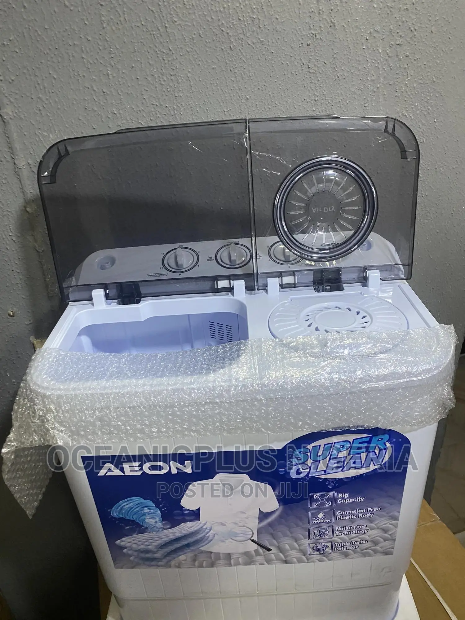 Top Load Aeon 5kg Wash Spin Semi Automatic Washing Machin