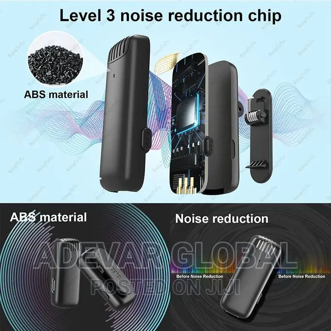Portable Wireless Lavalier Microphone Charging Box-type-c