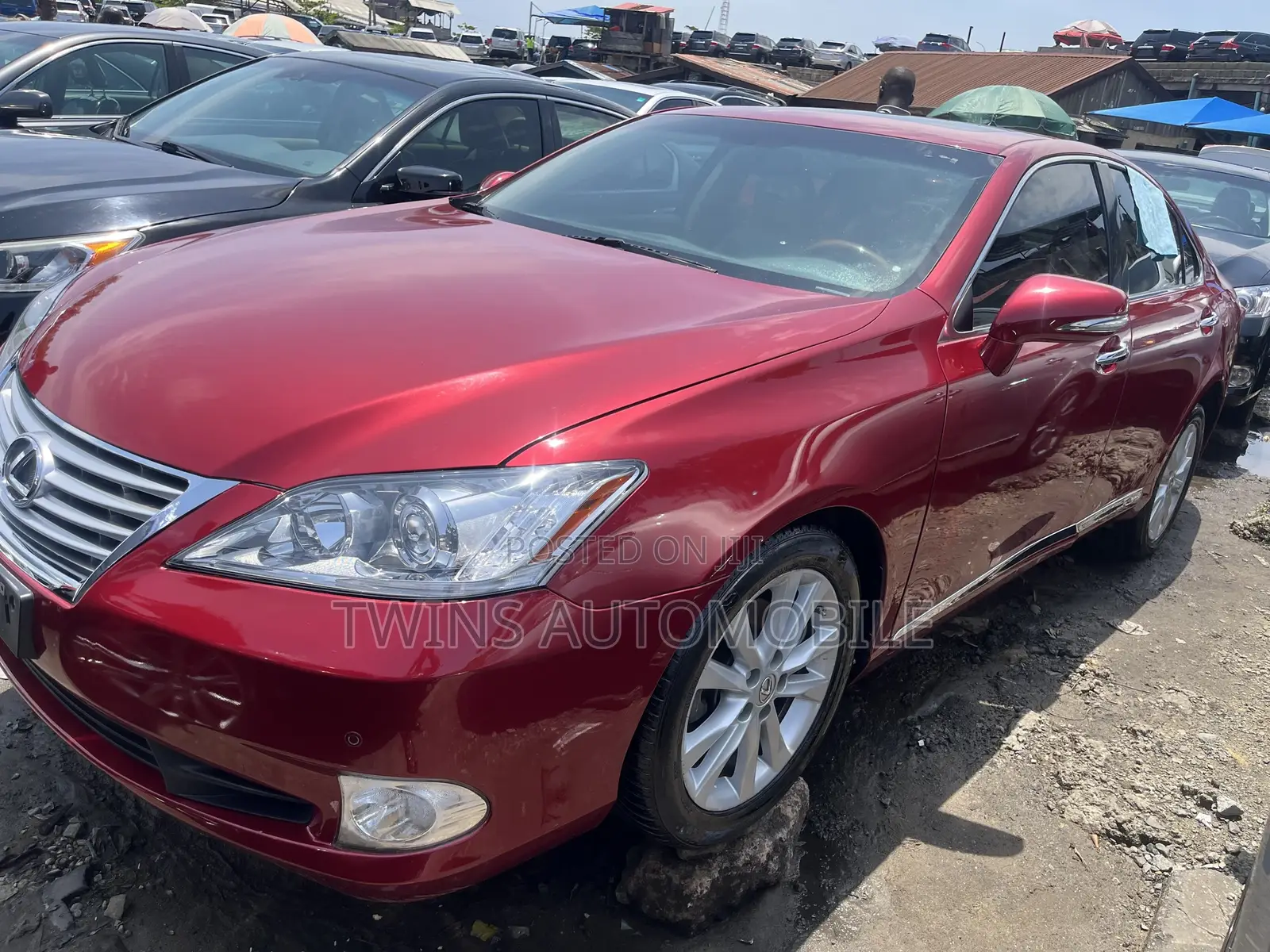 Lexus ES 350 2011 Red
