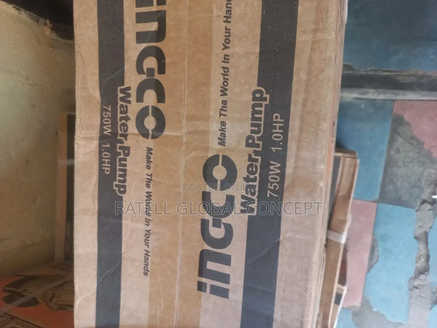 Ingco 1hp Water Pump
