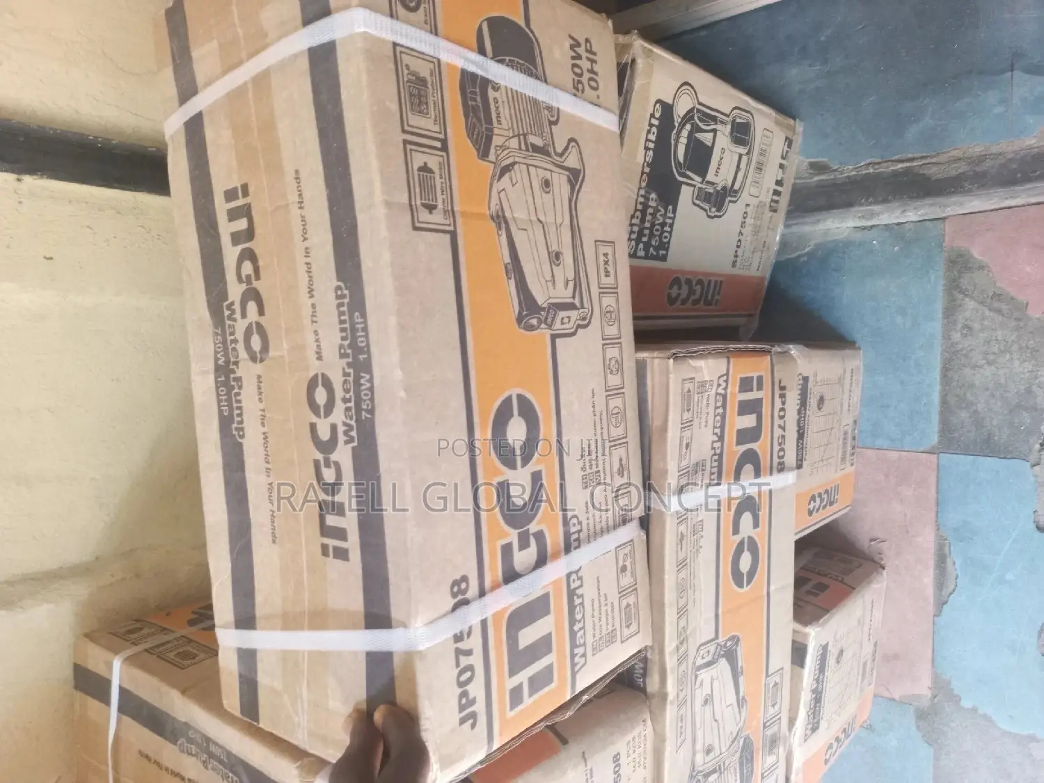 Ingco 1hp Water Pump