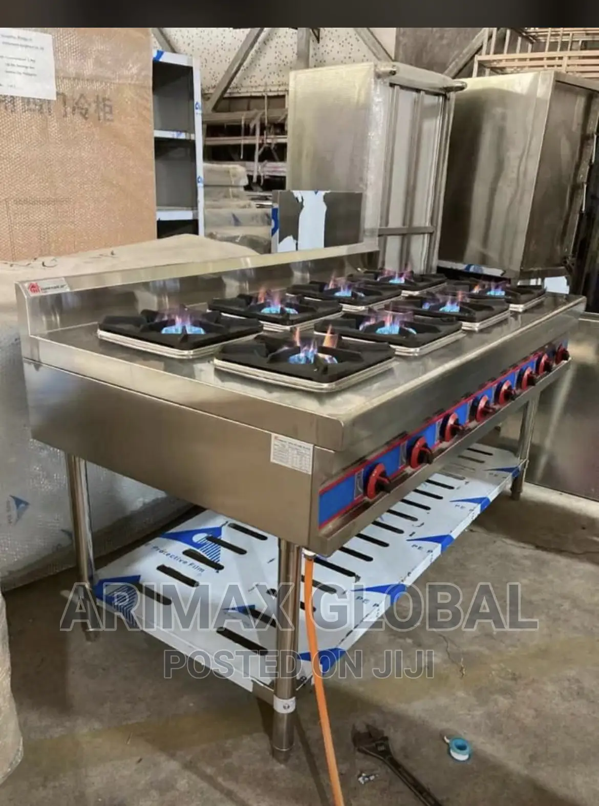 Commercial Gas Range/8 Burners Gas Cooker(Industrial)