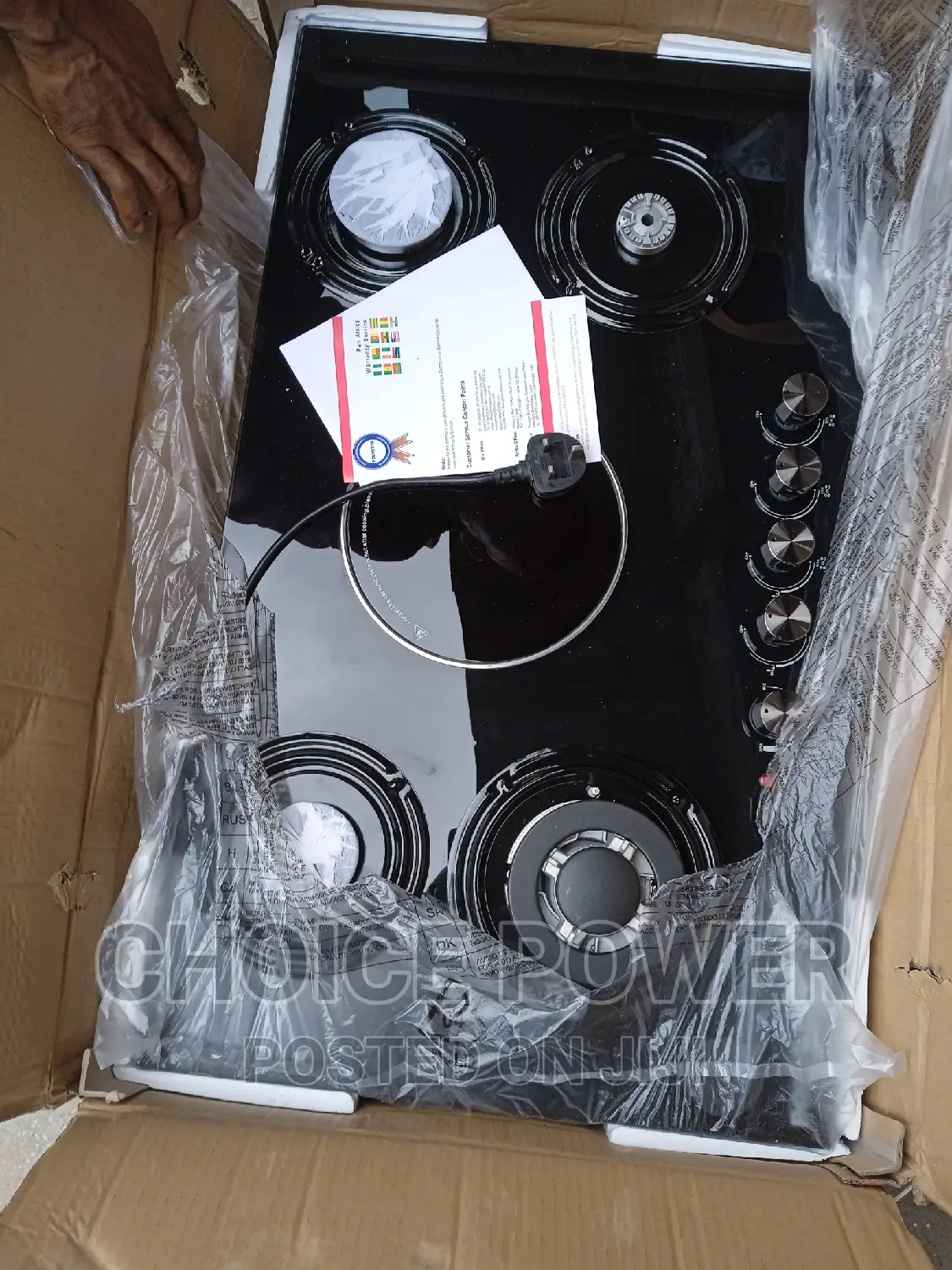 Brand New Polystar Cabinate Cooker 4gas + 1electric