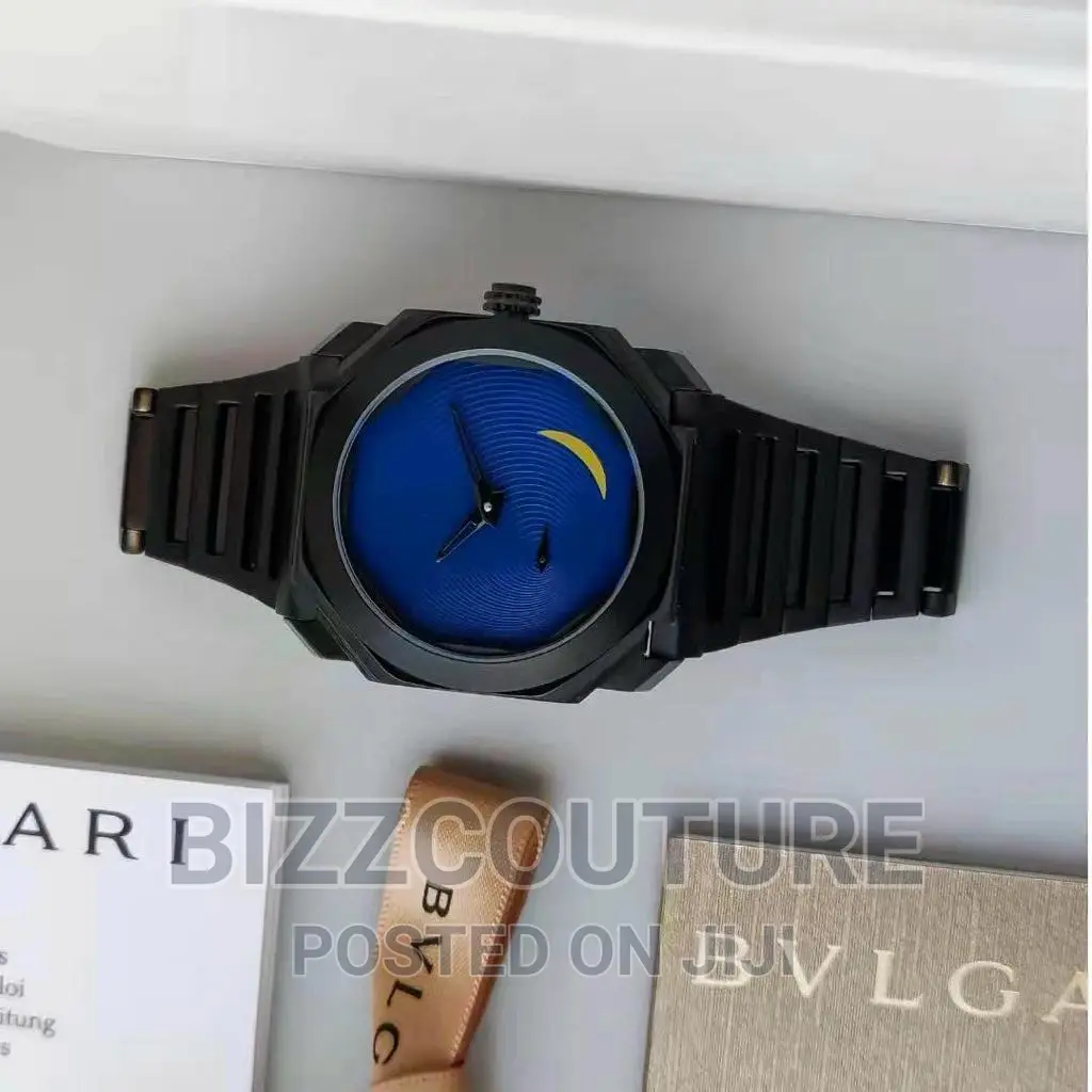 Original BVLGARI Rubber Strap Watch Available in Store
