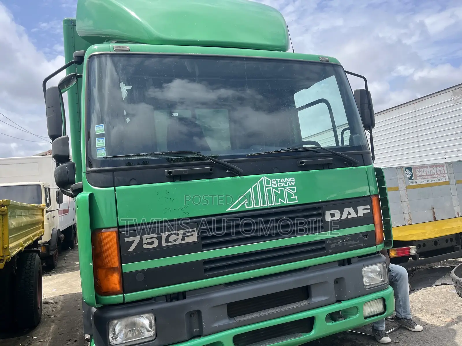 Daf 75 Truck 2006 Green