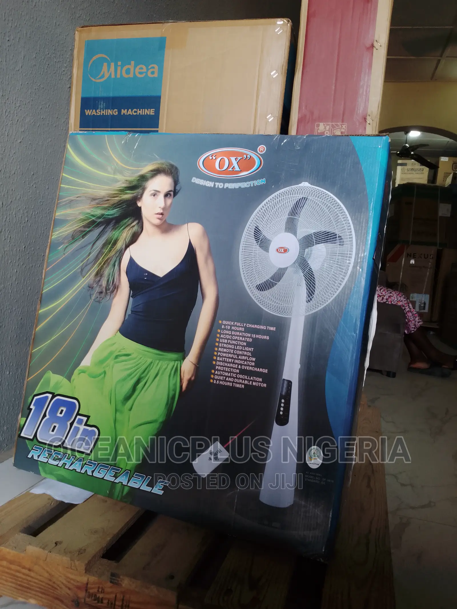 Brand Newox Rechargeable Fan - From Trusted Sellers