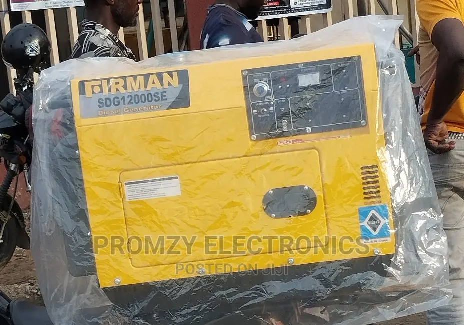 Firman10kva Diesel Soundproof Generator Model Sdg12000se