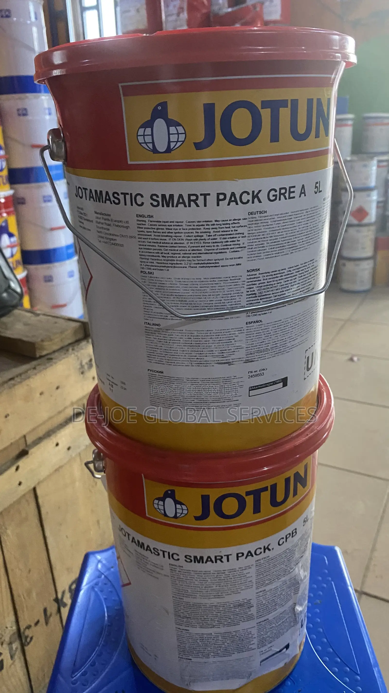 JOTUN Jotamastic Smart Grey (A+B) 10ltrs