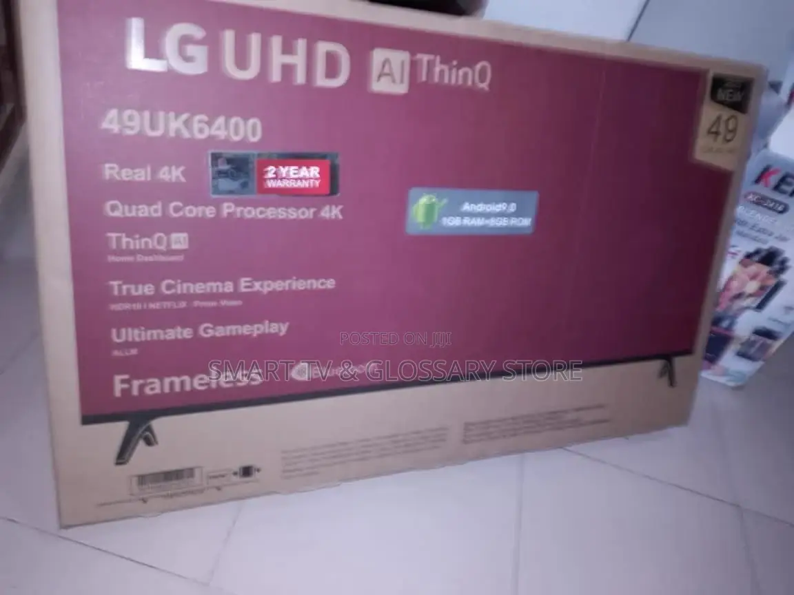 LG TV 49 Inches With Netflix And Bluetooth