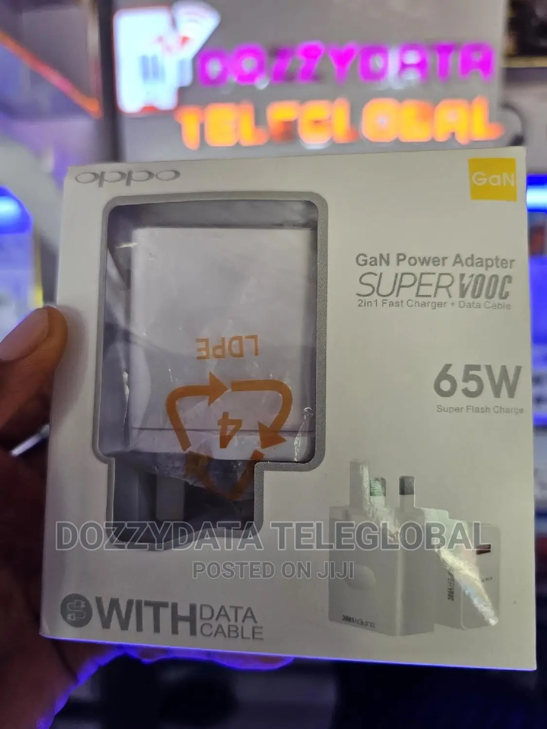 Oppo 65w Original Power Adapter and Cable