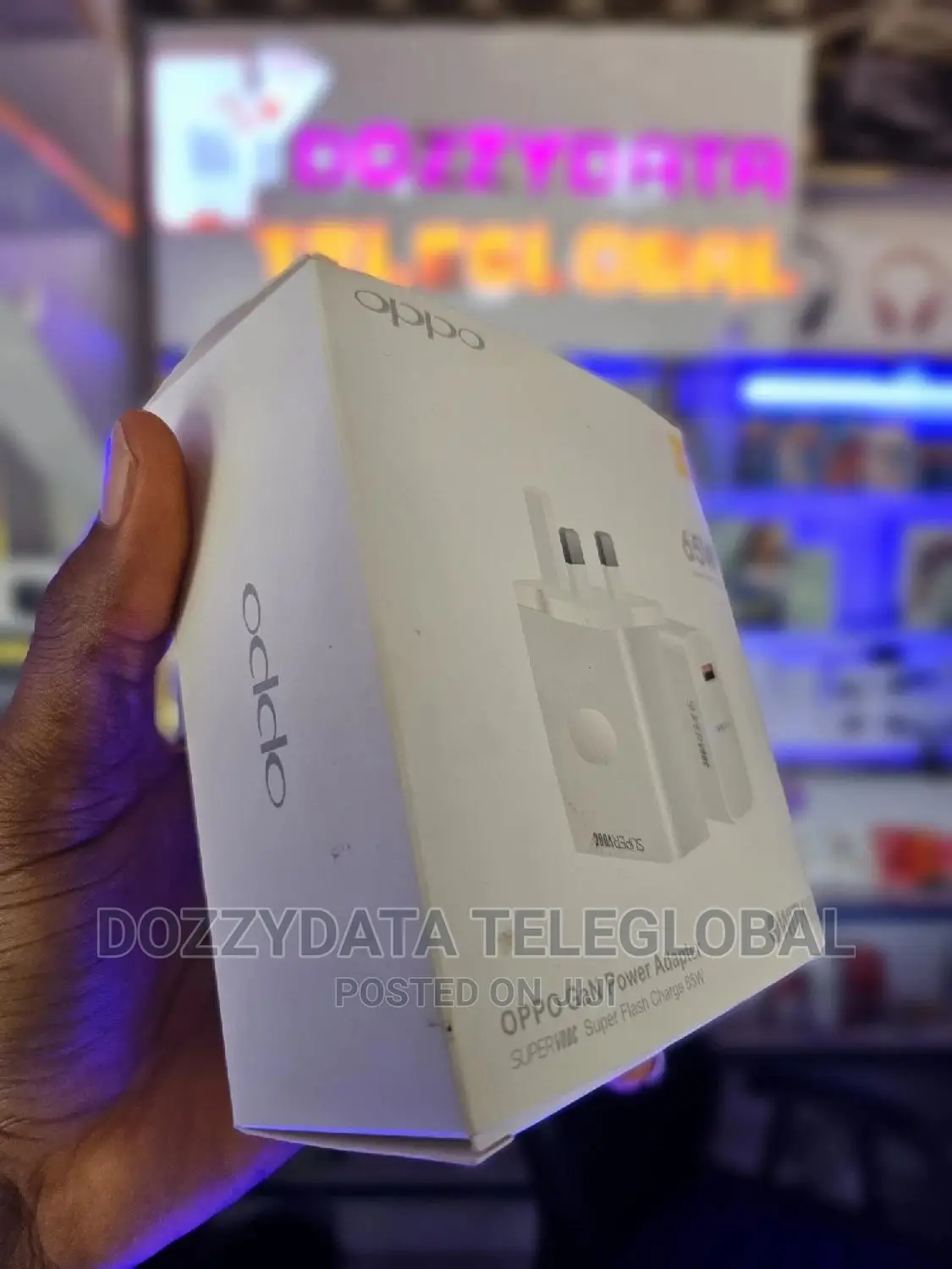 Oppo 65w Original Power Adapter and Cable