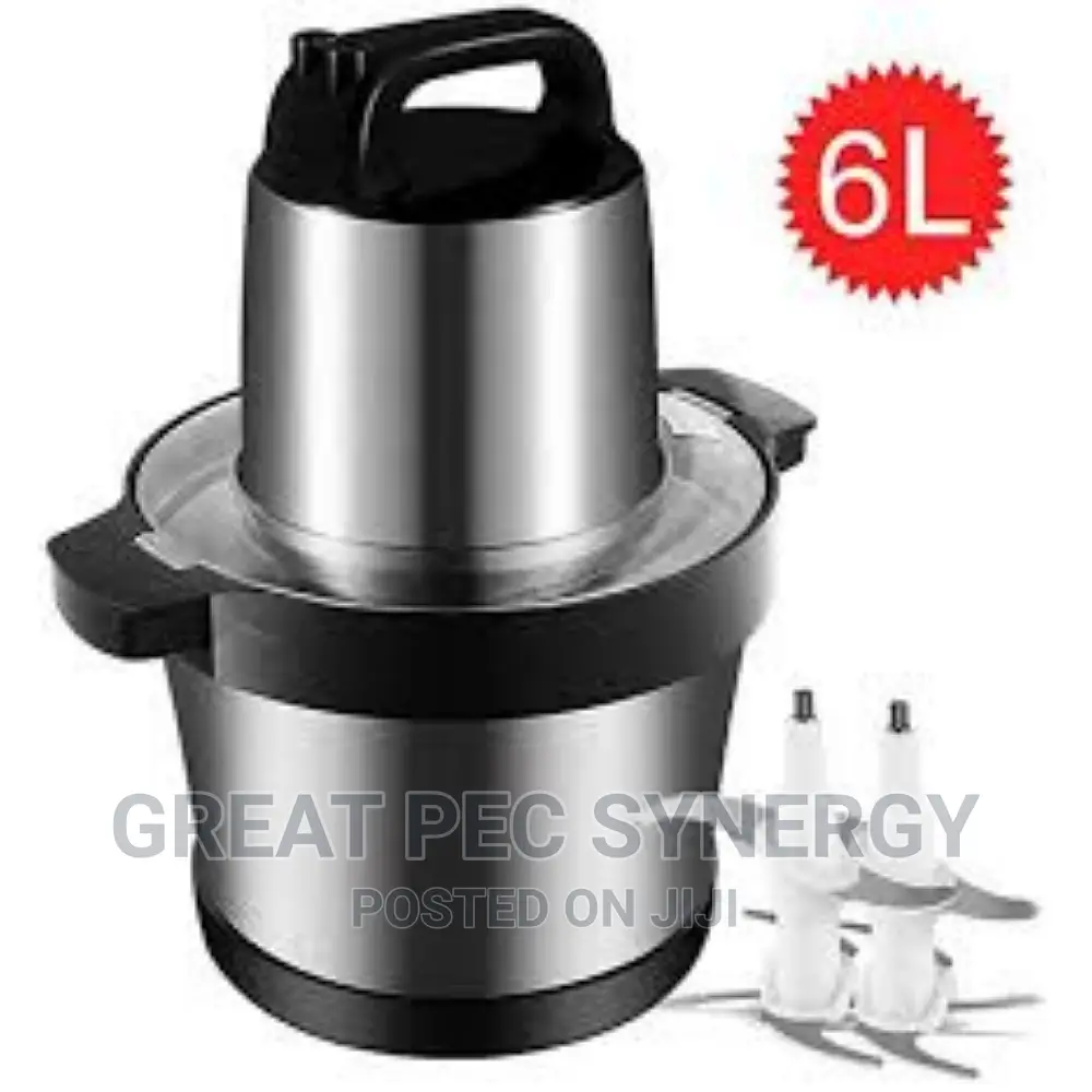 6L Mr Steel Food Processor/Yam Pounder.