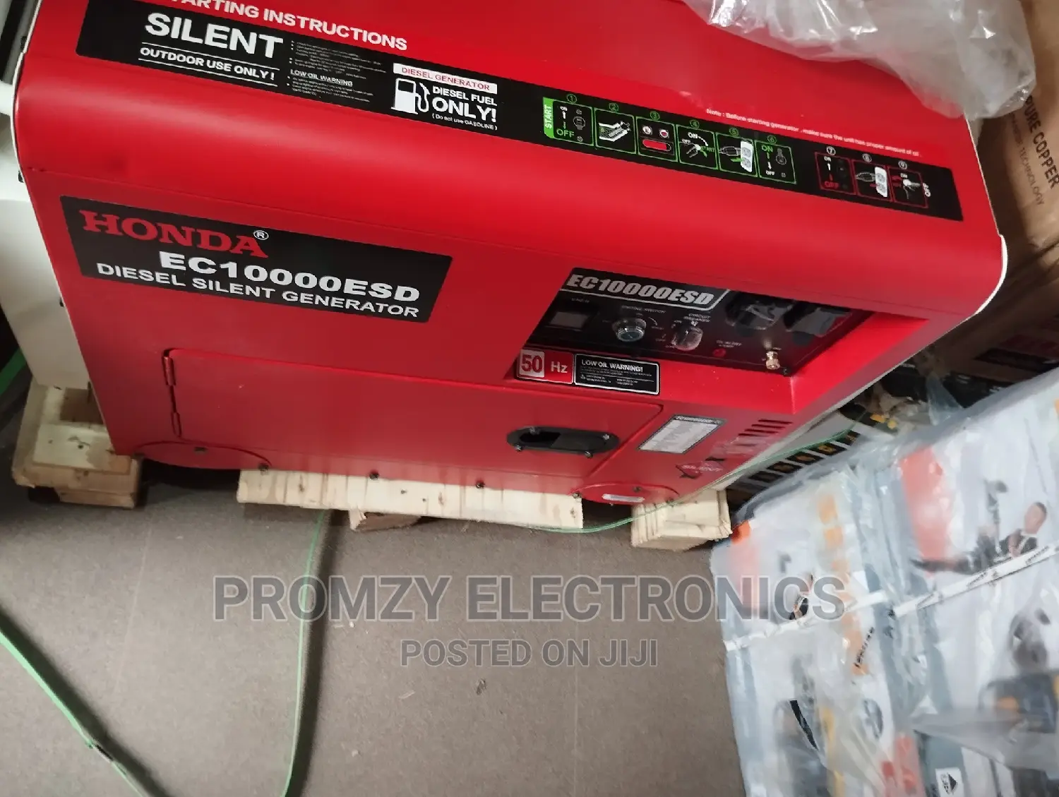 10kva Honda Diesel Soundproof Generator 100% Copper