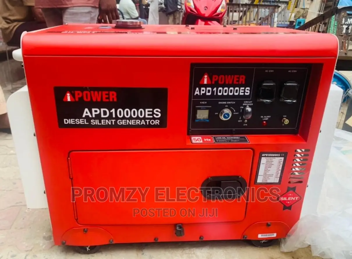 10kva Ipower Diesel Soundproof Generator Model APD10000ES