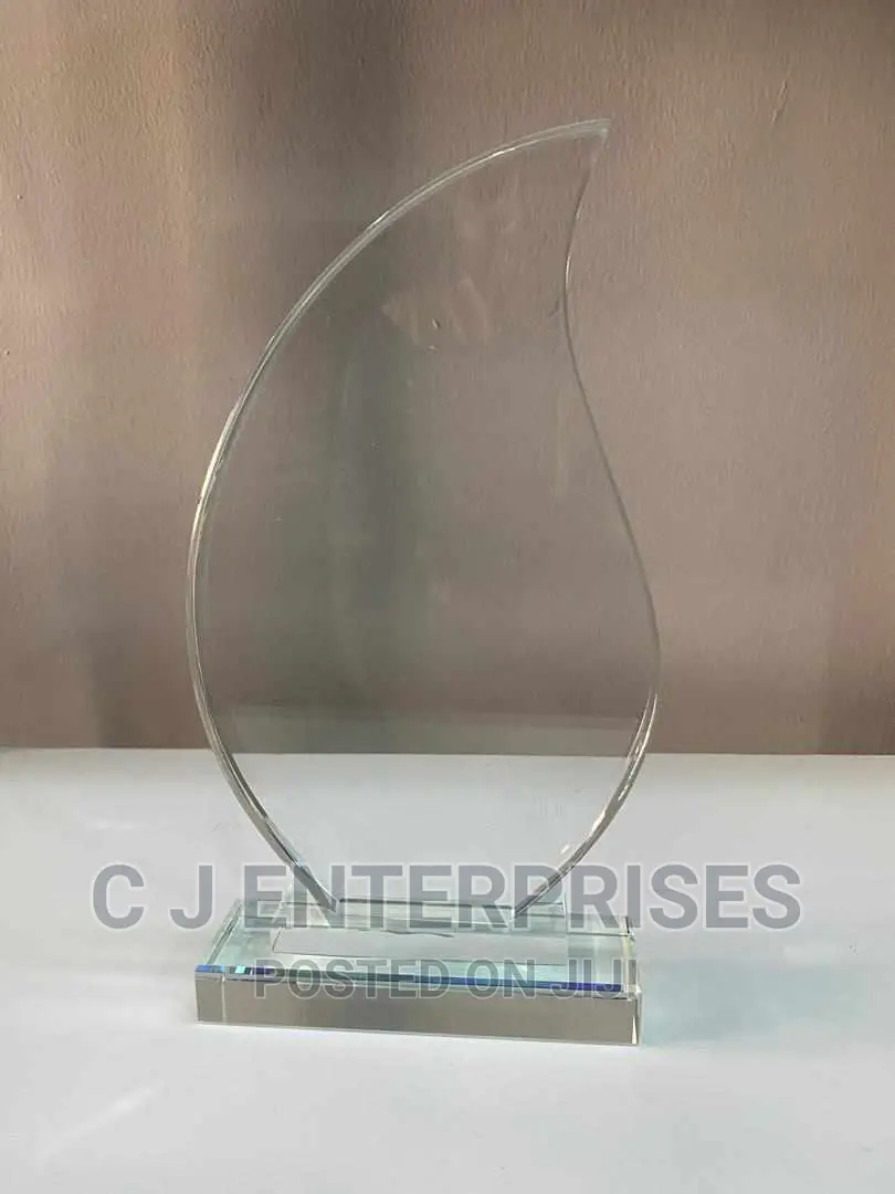 Glass Award Plaque Q21