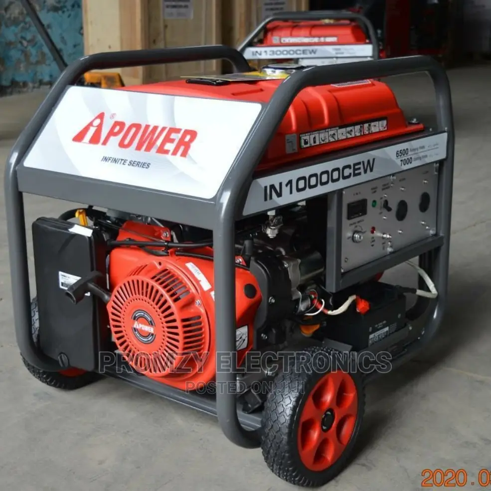 (8kva)Ipower Petrol Generator Model In10000cew 100%