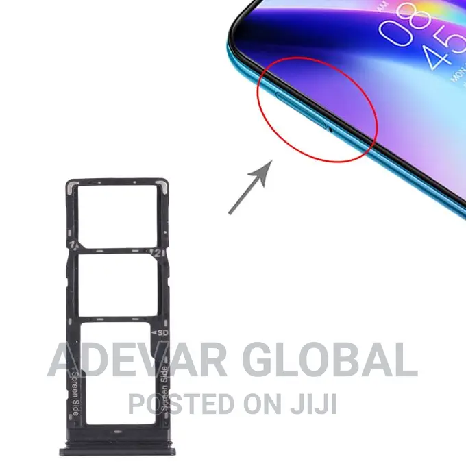 SIM Card Tray + Micro SD Card Tray for Tecno Pouvoir 4 Pro