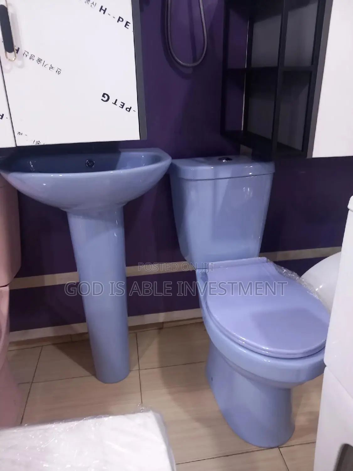 Blue Water Closet