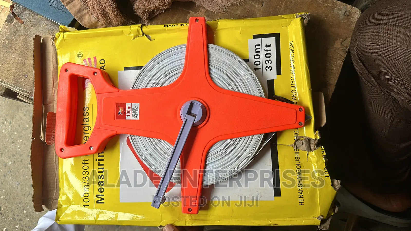 100M Fiberglass Measuring Tape