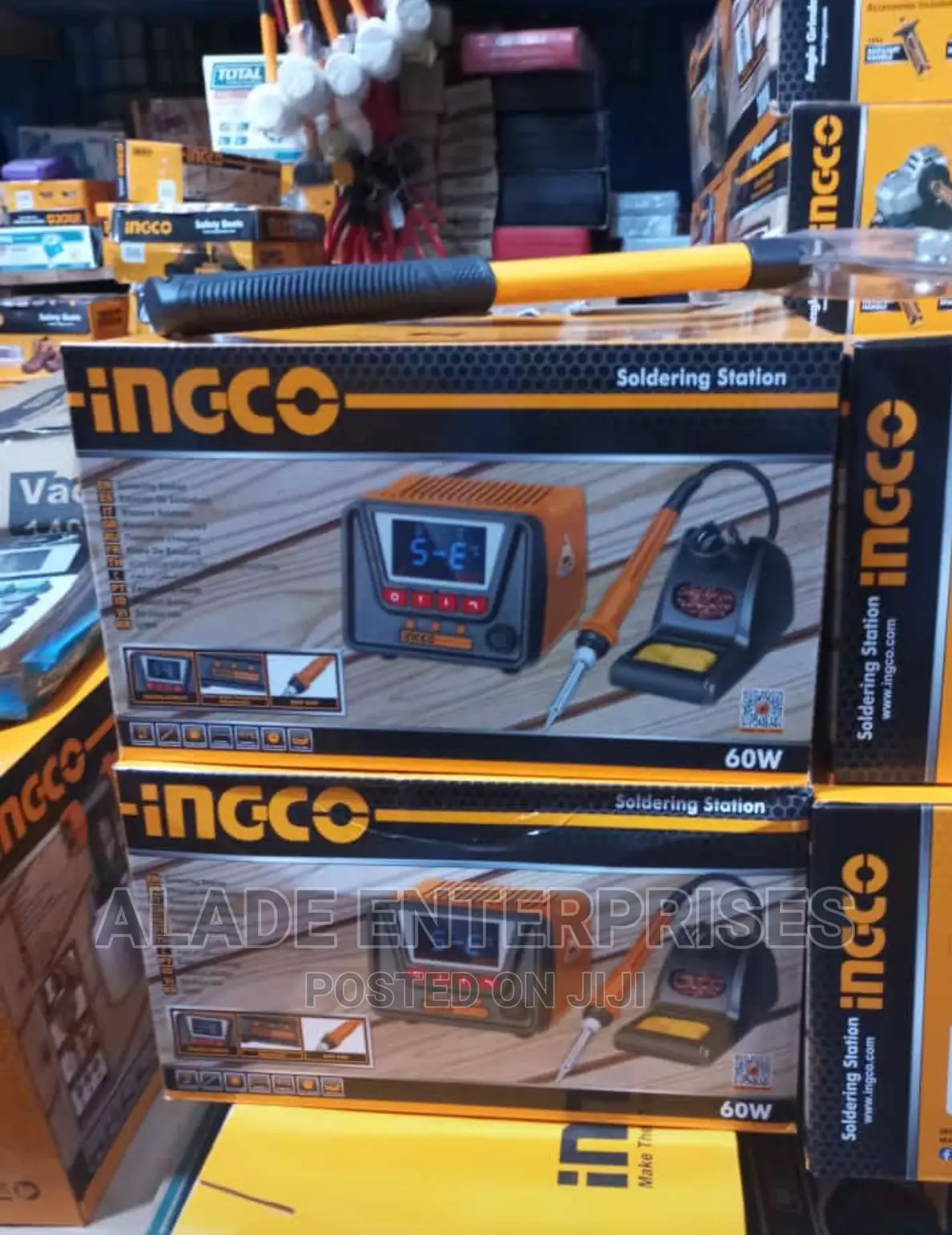 INGCO Digital Soldering Iron With Station 60W SI016911