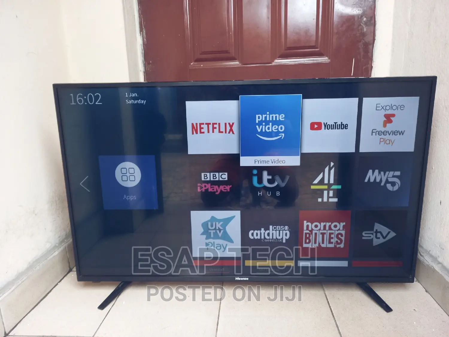 Hisense Frameless Smartv Tv 43 Inches