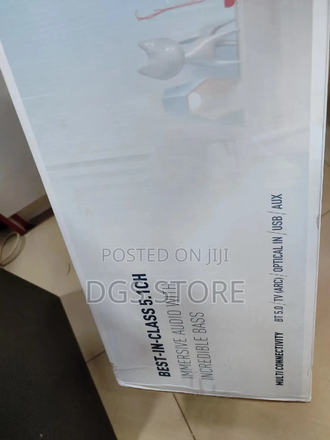 Powerology 5.1 Ch Wireless Soundbar Bluetooth Speaker