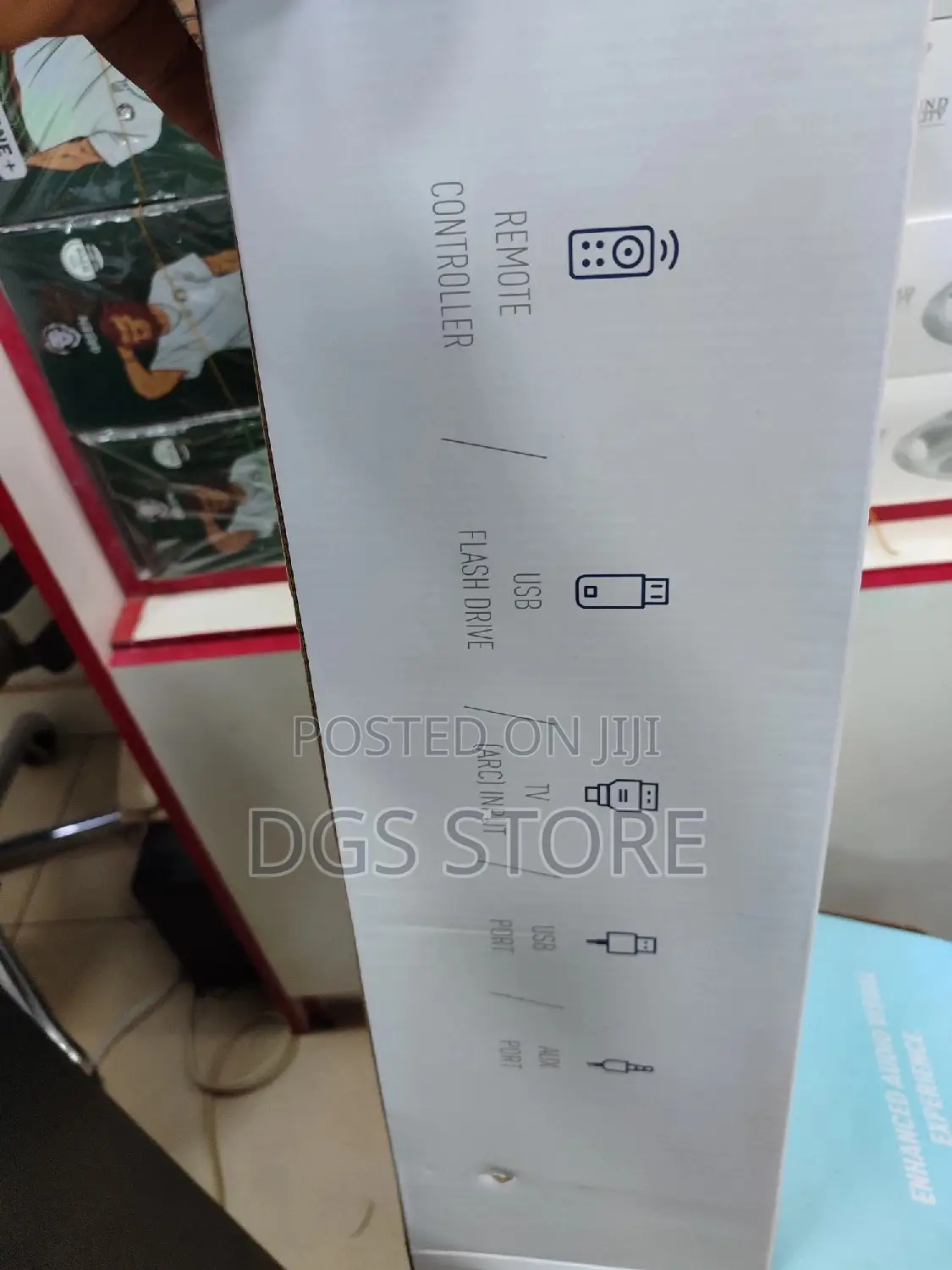 Powerology 5.1 Ch Wireless Soundbar Bluetooth Speaker