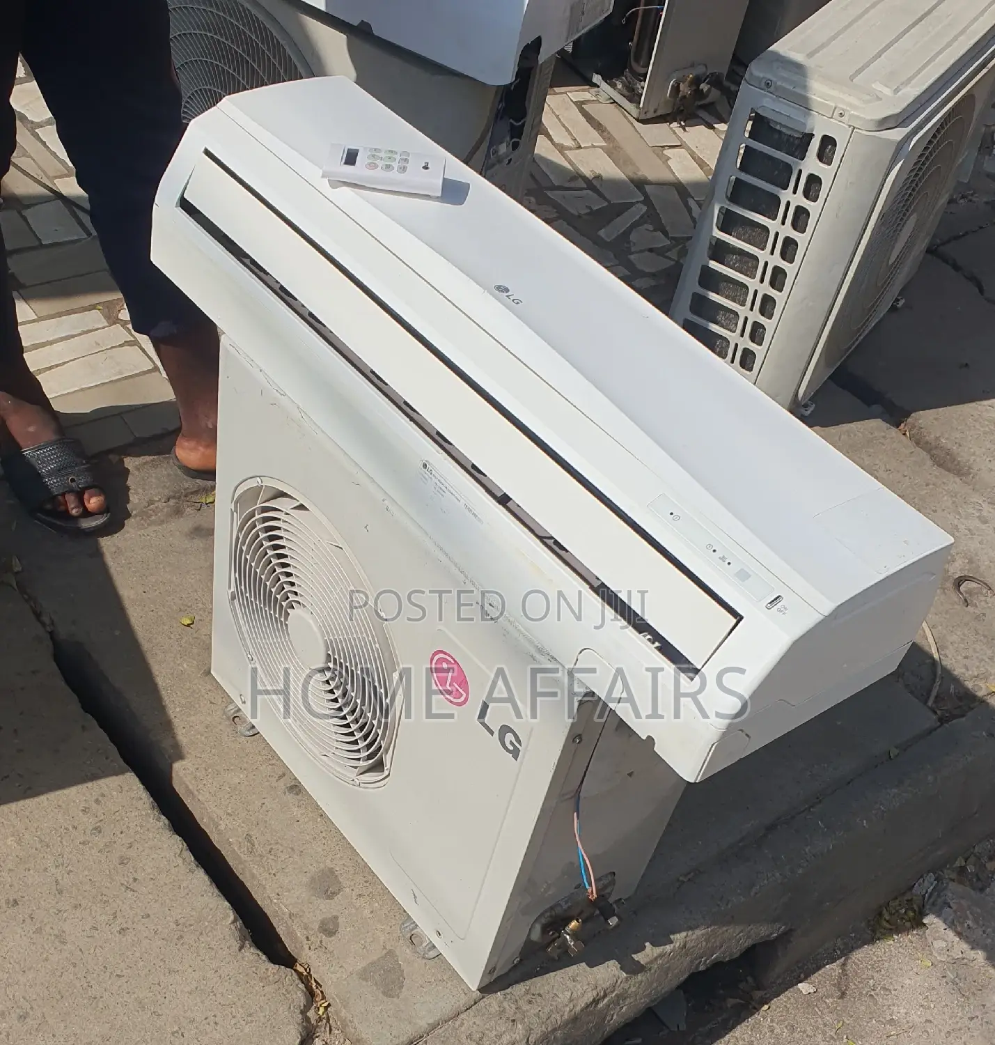 LG 1hp 1.5hp Air Conditioner Low Voltage + 1 Year Warranty
