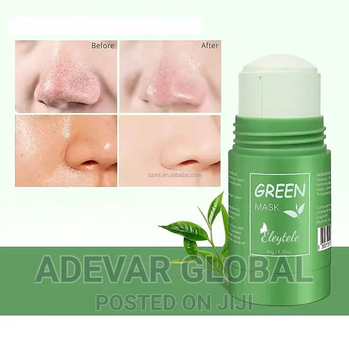Green Mask Stick Facial Mask Black Spots + FREE Key Holder