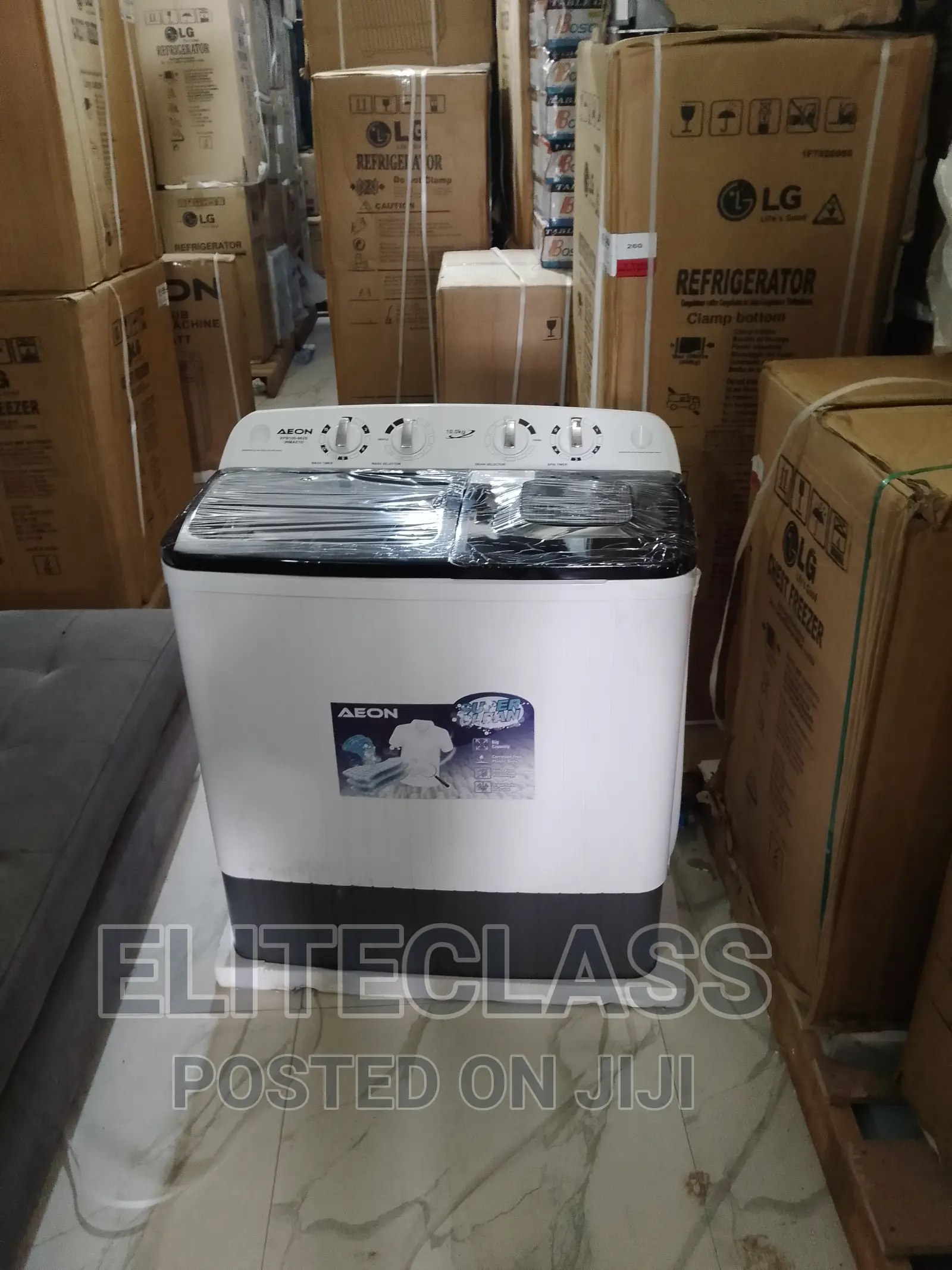 Durable Semi Automatic 10kg Aeon Washing Machine-Xpb100-962s