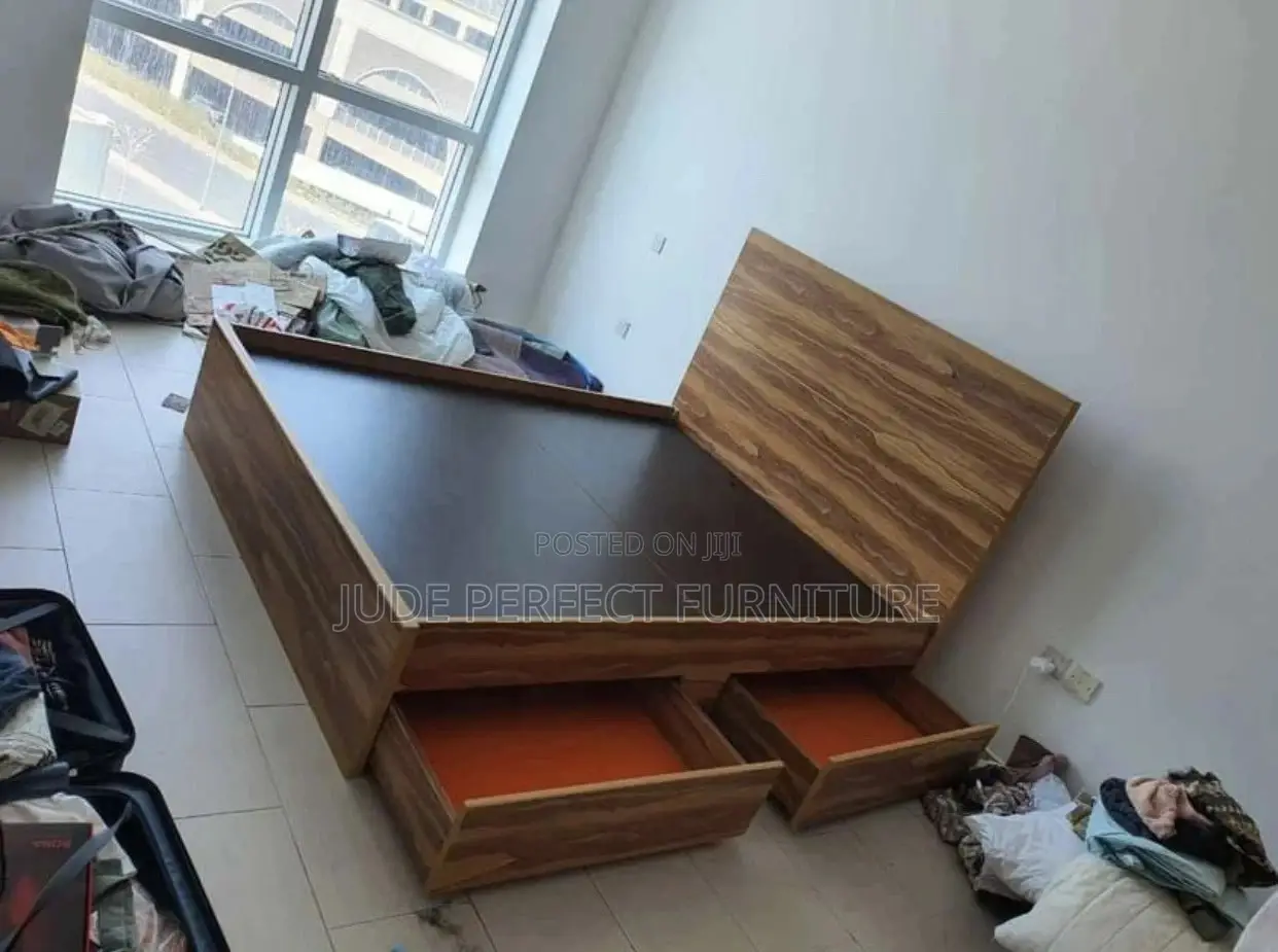 Quality Bed Frame With Underneath Drawer