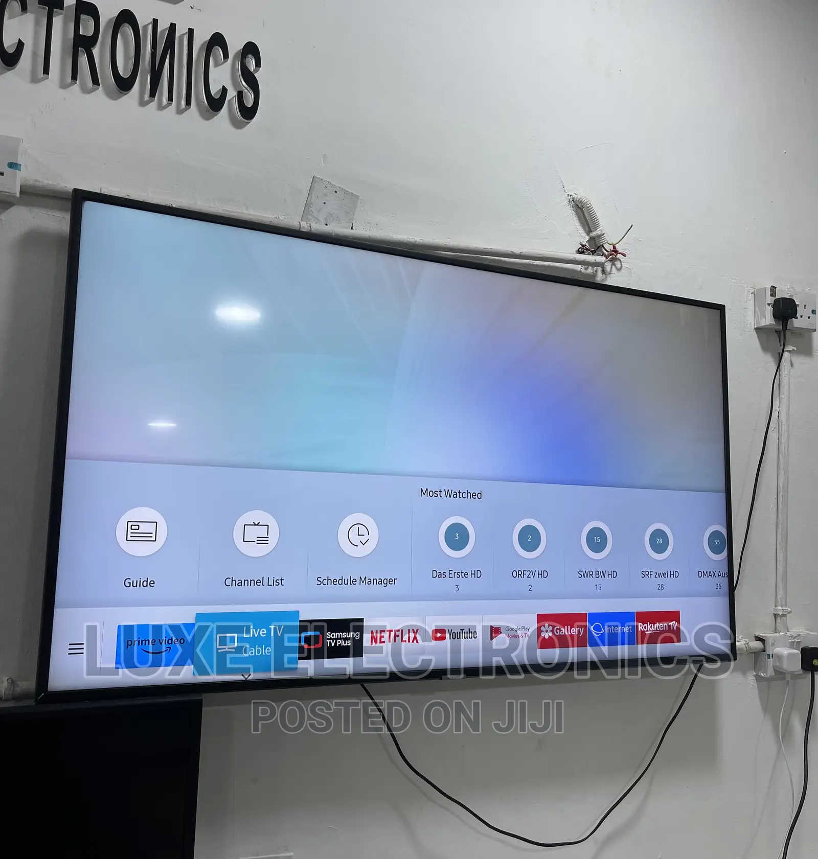 55 Inches Uk Used Samsung Uhd HDR Smart Tv