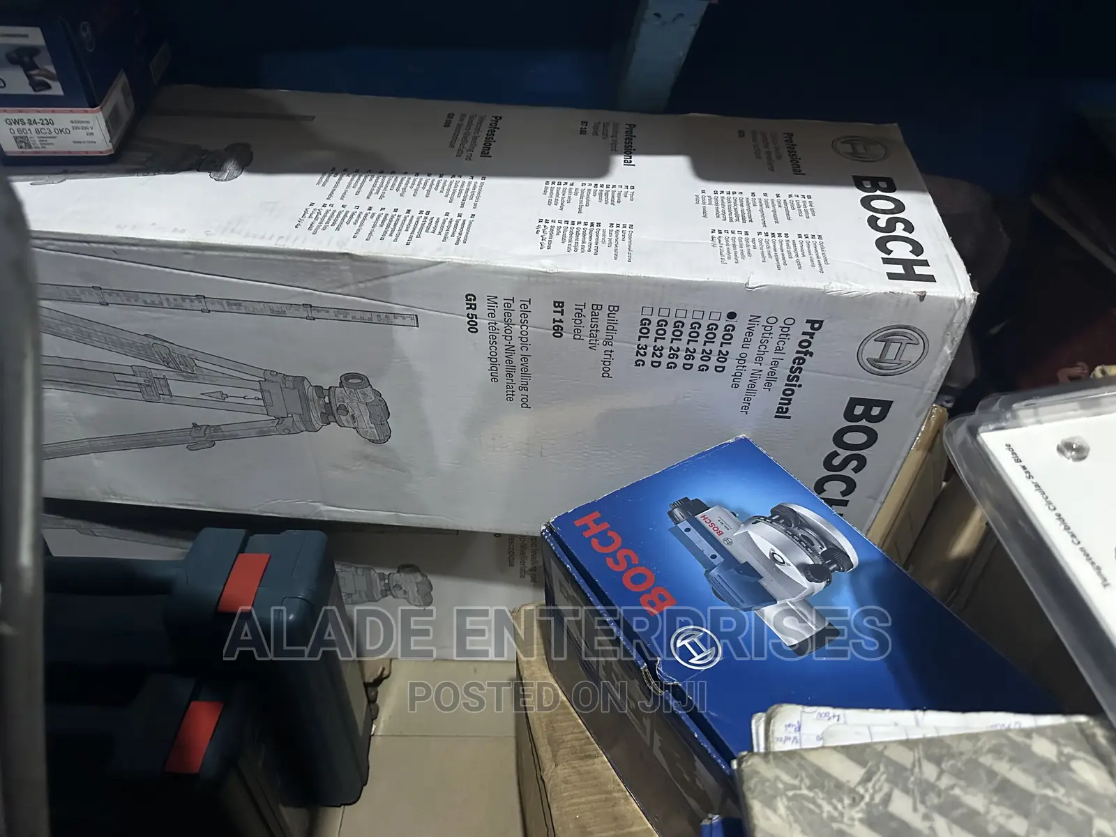 Bosch GOL 20D + BT160 + GR500 Optical Level Set